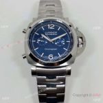 Copy Panerai Luminor PAM 1110 44mm Automatic Blue Dial Watch